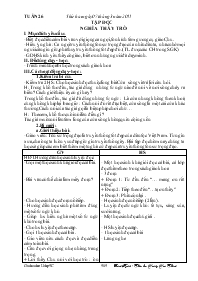 Giáo án lớp 5 tuần 26 - Trường Tiểu học Thị trấn Ân Thi