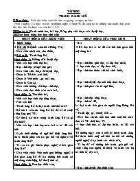 Giáo án lớp 5 tuần thứ 27