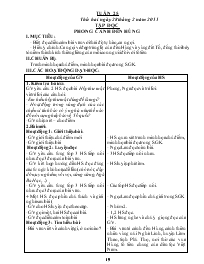 Giáo án dạy sáng tuần 25 chuẩn kiến thức kỹ năng sống