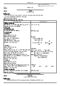 Giáo án Lớp 5 - Tuần 22 (tiết 51)