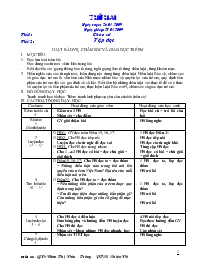 Giáo án Lớp 5 - Tuần 33 - Đàm Thị Vân - Trườn