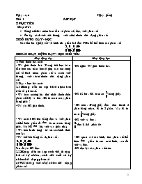 Giáo án bổ sung Toán lớp 5 cả năm