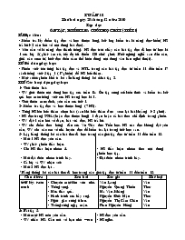 Giáo án giảng dạy Lớp 5 tuần 18