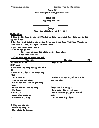 Giáo án sáng tuần 10 - Trường Tiểu học Bảo Sơn 1