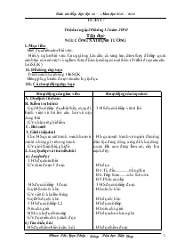 Giáo án tổng hợp Lớp 5 tuần 17