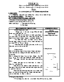 Giáo án Tuần 21 - Học kỳ 2 Lớp 5