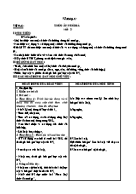 Giáo án Kĩ thuật - Tiết 18: Thức ăn nuôi gà