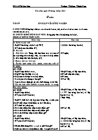 Giáo án Toán - Tiết 139: Ôn tập về số tự nhiên