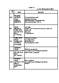 Bài soạn lớp 5 - Học kì II