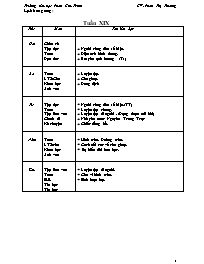 Thiết kế bài dạy khối 5 - Trường tiểu học Phan Chu Trinh năm 2012 - 2013 - Tuần 19